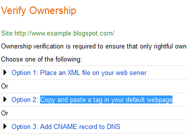 verify ownership