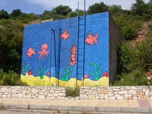 Painted Water Tank
