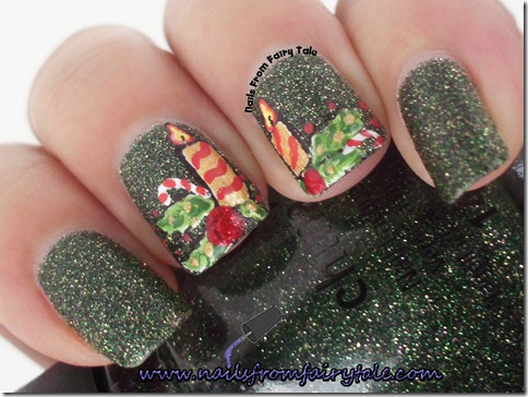 merry christmas nail art 2