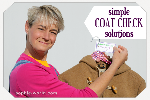 Coat check header