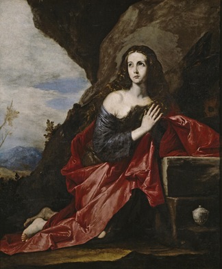 José de Ribera Magdalena penitente o Santa Tais 1641 Museo del Prado