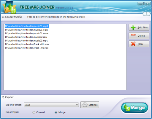 Descargar Free MP3 Joiner gratis Descargar Free MP3 Joiner gratis