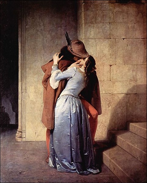 Francesco Hayez, Le baiser Francesco Hayez, Le baiser