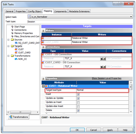 Informatica PowerCenter Session Properties