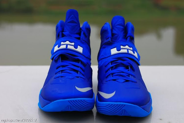 Sample Look at Nike Zoom Soldier VII 7 Dyed in Royal Blue