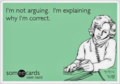 Arguing Arguing