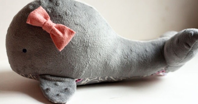 whale plush pattern