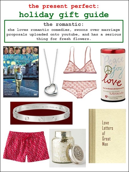 2011.12.15 - Holiday Gift Guide - The Romantic