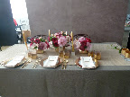 Here, we start to set the table.