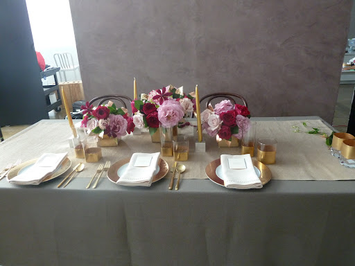 Here, we start to set the table.