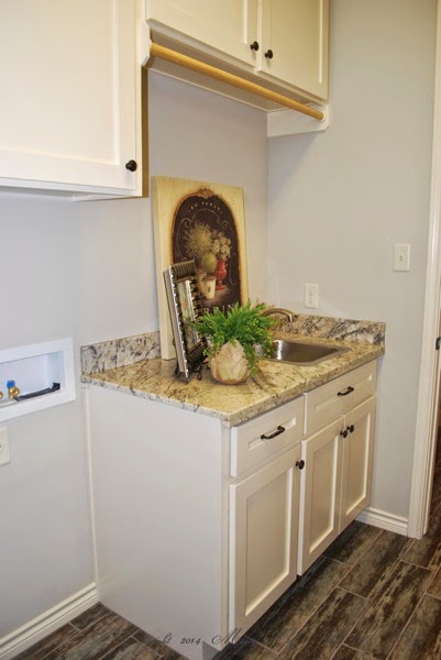 laundry room sink and clothes hanger.jpg Laundry room sink and clothes hanger