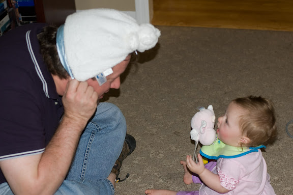 Godfather Andy came into town, to become Miss BoPeep.