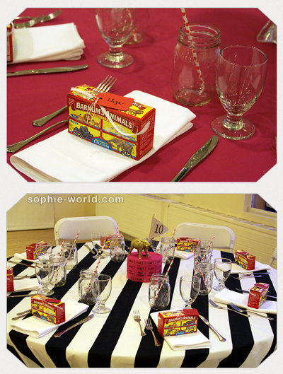 Table card circus