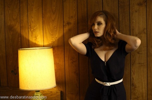 Christina Hendricks linda sensual sexy sedutora decote peito desbaratinando (45)