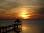 Cycle NC 2011 - Heavenly sunset over the Currituck sound.
