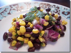 black bean and corn salad