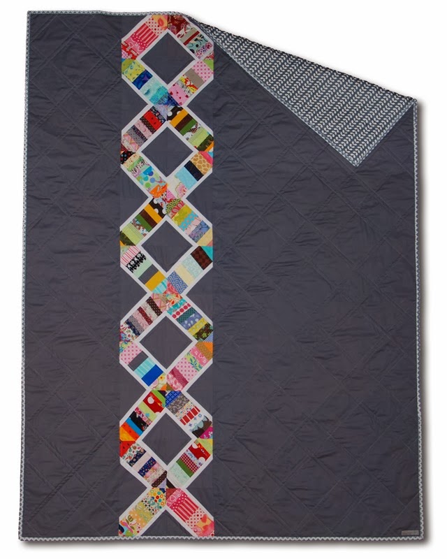 DNA Quilt Top flip over