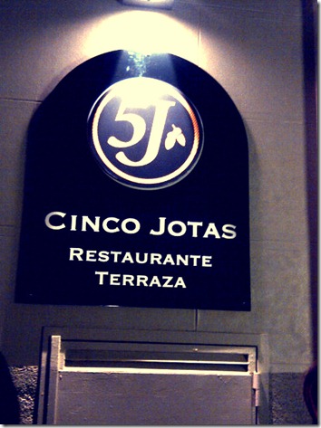 5 jotas restaurante