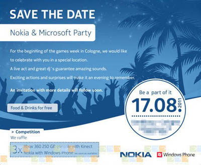 Nokia Will Introduce the First Windows Mobile Phone August 17? 
