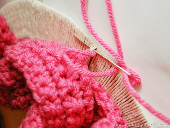 CrochetedPaperChainHeart15