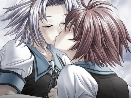 drawings of anime couples kissing. Anime couple