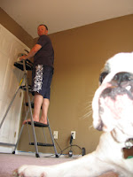Even Miss Cooper wants to help paint McKinna's room