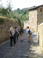 Village walking.