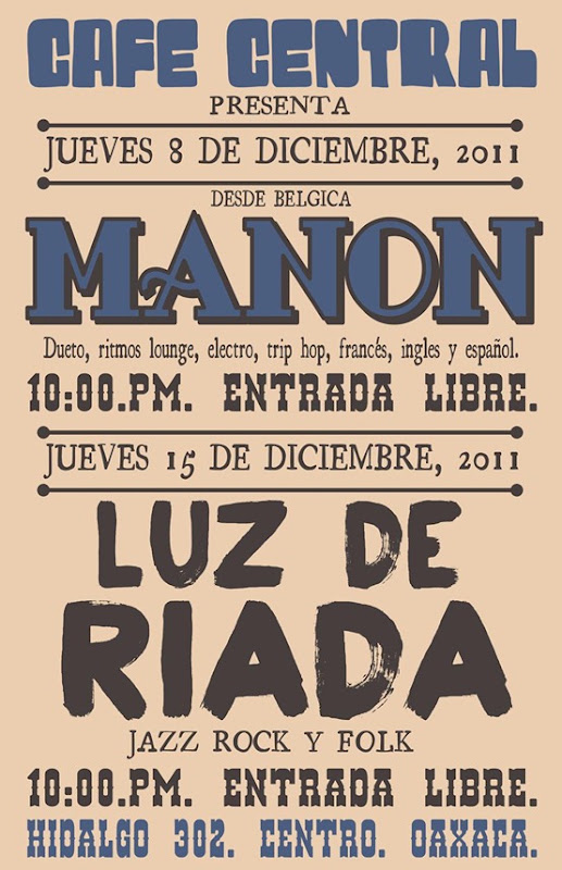 MANON Y LUZ DE RIADA CENTRAL MAIL