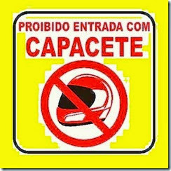 CAPACETE probido