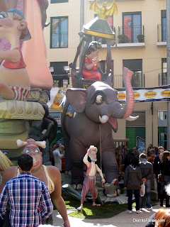 Falla Plaça del Pilar 2012.