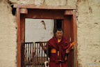 Monk at Da Bao monastery