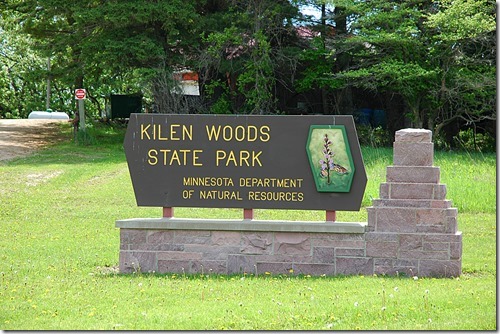 Kilen Woods Sign