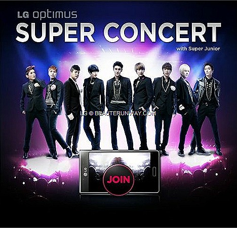 LG SUPER JUNIOR POPULAR KOREAN BOY BAND VIRTUAL CONCERT WITH FANS & LG OPTIMUS L-SERIES L7, L5, L3 design philosophy AMBASSADORS Indonesia Taiwan, Vietnam, Singapore, Malaysia, Hong Kong Philippines Floating Mass Technology