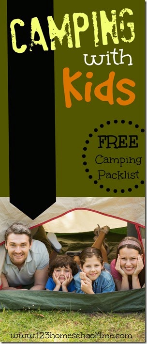 Camping with Kids - TONS of very clever, practical, and super helpful tips and trick for camping on your summer vacation with kids. Plus includes a free camping packlist Camping with Kids - TONS of very clever, practical, and super helpful tips and trick for camping on your summer vacation with kids. Plus includes a free camping packlist