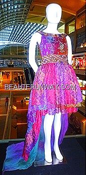 Alleira batik dress couture Marina Bay Sands Singapore