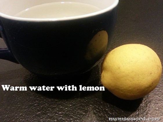 Warm Water Lemon
