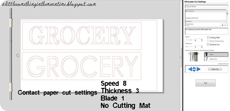 Grocery Sign Lettering Screenshot