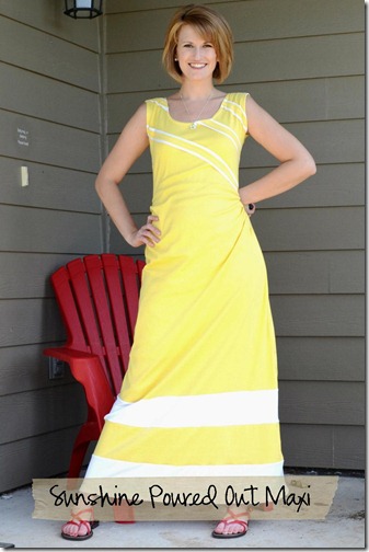 yellow maxi