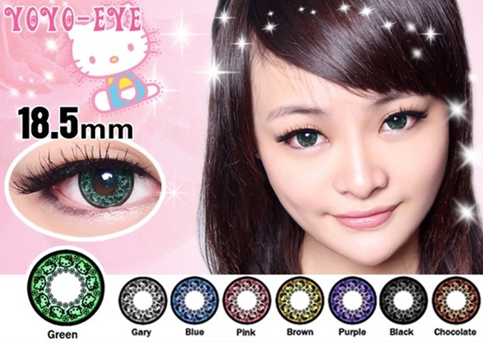 Only Have Eyes for Hello Kitty with H. Kit Contact Lenses | Growing Up