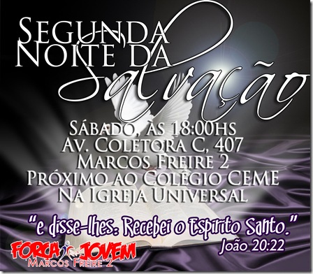 noite da salvação noite da salvação