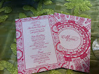 Ceci New York created the invitations and stationery for the event.