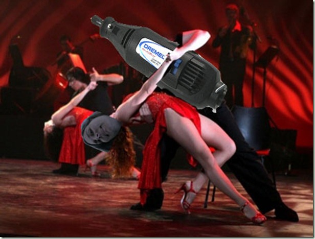 Tango Fire dualing tangueros Dremel
