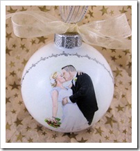 Beautiful Moment Ornament - top view