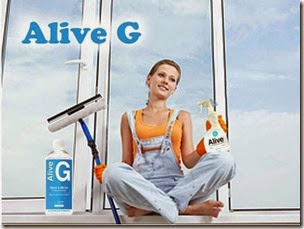 Alive ™ G Препарат за стъкло и огледални повърхности Alive ™ G Препарат за стъкло и огледални повърхности