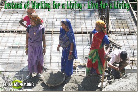 MayaH - Instead of Working for a Living - Live for a Living (Small)