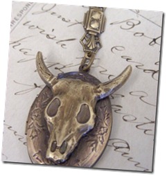 vintage cowskull