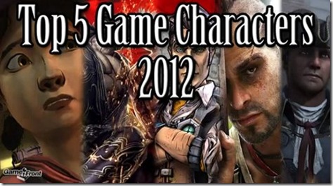 best video game characters 2012 01