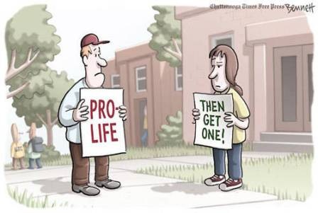 Pro-Life-Demonstrators