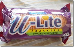 hwa tai u-lite cheese crackers, 240baon