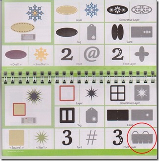 pg. 22-23 Cricut mini purse circled pg. 22-23 Cricut mini purse circled